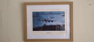 Dambusters Ltd Edition Framed Print Signed By Johnny Johnson and Artist - Picture 1 of 10