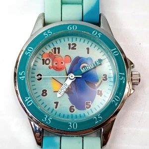 Disney Pixar Finding Nemo & Dory Kids hour minute time Watch Teal New Battery - Picture 1 of 10