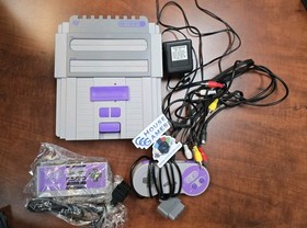 Retron 2 NES & SNES Console cable Controllers Complete CIB CLEAN! *CCGHouse* BaD