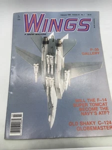 Wings Magazine February 1992 Vol 22 No 1 F-14 Tomcat P-35 Gallery Sentry - Picture 1 of 3