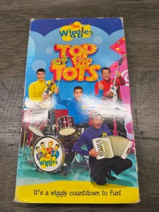 The Wiggles Top Of The Tots VHS Cassette Tape 2003 Tested Working Music VTG - Picture 1 of 3