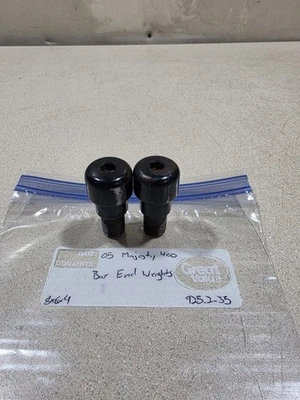 Yamaha Majesty 400 YP400 2005 manillar pesas extremos de barra #925,2-35 Foto 1 de 4