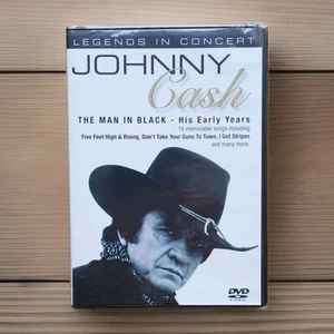 Johnny Cash In Concert DVD - The Man in Black His Early Years - 16 Tracks - New - Picture 1 of 3