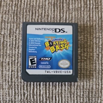 SpongeBob's Boating Bash (Nintendo DS, 2010) CART ONLY READY-TO-SHIP  - Image 1 of 3