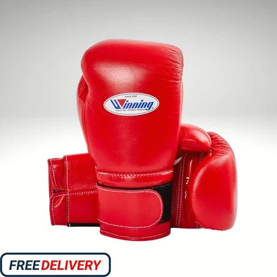 Guantes de Boxeo Profesionales Gancho y Lazo-Cuero de Vaca Foto 1 de 4