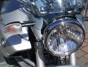 Chrom Klarglas Scheinwerfer H4 BMW R 850 R R 1150 R R1150R R850R clear headlight
