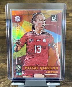 2023 Donruss FIFA Women’s World Cup Lia Walti /49 Pitch Queens #22 Switzerland