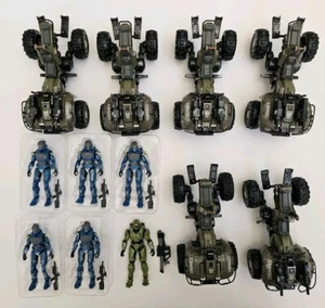 Lose Lot World of Halo Master Chief Mongoose & 5 Gungoose Celox Figuren 4" - Bild 1 von 4