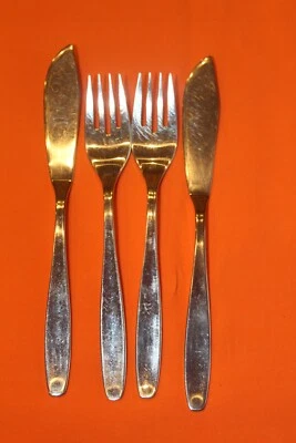 Fischbesteck 4-teilig/ 2 Personen Vintage WMF verona -Ascona - Bild 1 von 3