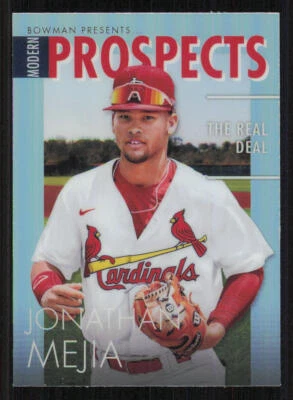 2023 Bowman Chrome Modern Prospect #MP16 Jonathan Mejia - Image 1 of 2