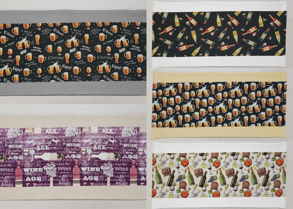 Alfombra de baño de terrycloth para cerveza o vino (5 patrones disponibles) Foto 1 de 1