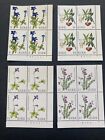 New ListingIreland Stamp Plate Blocks Complete Set Of 4. Mnh Flowers 1978