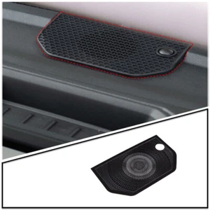 For Toyota Sequoia 2023-2024 Black Steel Car Dashboard Speaker Cover Mesh Cover - Picture 1 of 7