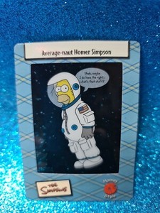 THE SIMPSONS SERIES 2🏆2003 Film Cardz #05 Artbox Trading Card🏆FREE POST