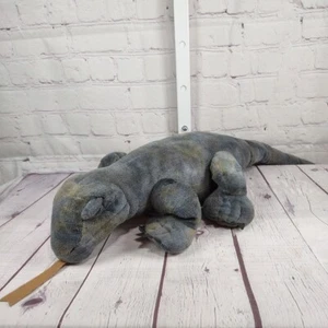 Komodo Dragon Plush Wild Republic Lizard Reptile Iguana Gray 24" Realistic - Picture 1 of 9