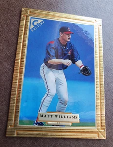 Tarjeta deportiva de béisbol 1997 Topps Gallery Matt Williams MLB #49 ¡Indios de Cleveland! - Imagen 1 de 13