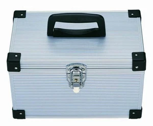 1x300 DJ Aluminium CD DVD Blu Ray Disc Aufbewahrung Tragetasche Box nummerierte Hüllen - Bild 1 von 3