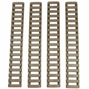 4PCs Heat Resistant Rifle Ladder Rail Cover for Picatinny/wea... Dark Tan - Picture 1 of 4