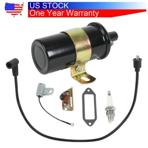 Coil Points Condenser Spark Plug Wire For Kohler K141 K161 K181 K241 K301 - Picture 1 of 12