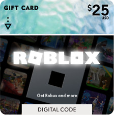 $25 Roblox Gift Card 2000 Robux 25 USD USA Only