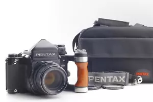 CLA'd Late Model【 Near Mint+++ 】 Pentax 67 M-Up TTL Grip 105mm F/2.4 From JAPAN - Picture 1 of 22