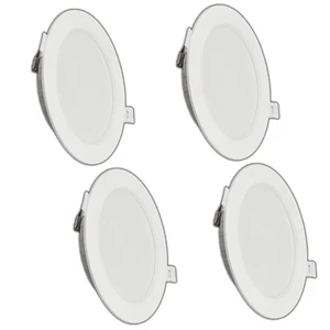 Pack 4 Downlight LED 6W, 560 Lúmenes, 6500K, Corte 7 cm, Diámetro 9.5 cm - Imagen 1 de 5