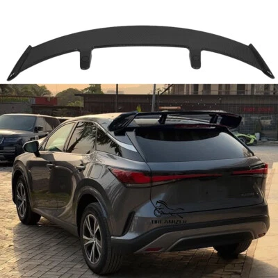 For Lexus RX RX350 RX330 RX400h 52" Carbon Fiber Rear Roof Spoiler Top Wing Lip - Image 1 of 4