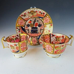 Spode Porcelana Londres Forma Trío en patrón 963 c.1810 - Imagen 1 de 18