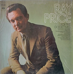 Ray Price For The Good Times Vintage 12" Vinyl 33 RPM LP Record Album 1970 - Picture 1 of 3