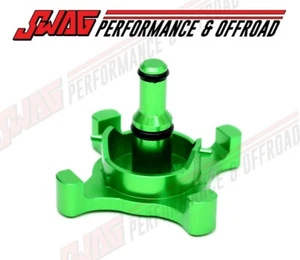 Swag Performance Billet Fuel Drain Valve For 17-20 6.7L Ford Powerstroke Green - Picture 1 of 1