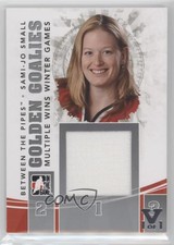 2010-11 ITG Between the Pipes Golden Goalies Silver Vault 1/1 Sami Jo Small 0c3