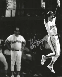 Signed  8x10 KURT BEVACQUA  San Diego Padres  Autographed photo  COA - Picture 1 of 1