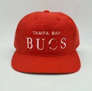 Cappello sportivo Tampa Bay Buccaneers Bucs Starter vintage 100% lana snapback - Foto 1 di 16