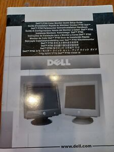 Dell P793 Color Computer Monitor Setup Manual and Disc