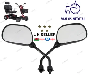 COPPIA SPECCHIETTI RETROVISORI SCOOTER VAN OS MOBILITY - Foto 1 di 2