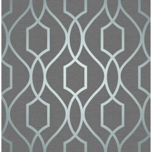 Fine Decor UK Apex Trellis Tapete blau/schiefergrau FD41996 - Bild 1 von 4