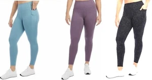 Danskin Ladies' High Rise Brushed Active 7/8 Leggings - Picture 1 of 20