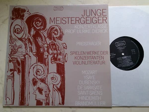 Junge Meistergeiger Konzertklasse Prizewinners Mozart, Ysaye, Hindemith u. A. NM - Picture 1 of 2