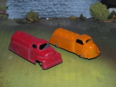 EXCELENTE CAMINHÃO PETROLEIRO DE BRINQUEDO FUNDIDO TOOTSIETOY #235 1947-48 - Imagem 1 de 4