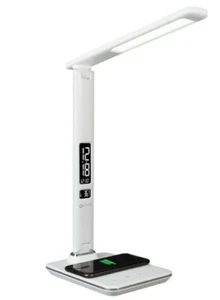 Ottlite Executive LED Sanitizing Desk Lamp with Wireless Charging White - Picture 1 of 1