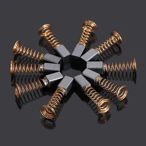 10 Spazzole carboncini da 5x5x8 mm per drimmer smerigliatrice trapano avvitatore - Foto 1 di 6