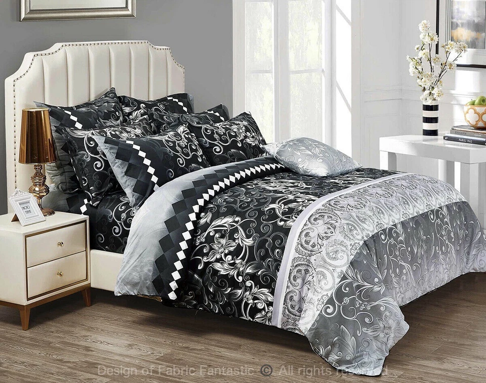 COSTA Duvet/Doona/Quilt Cover Set Double/Queen/King/Super King Size Bed New — 第 1/1 张图片