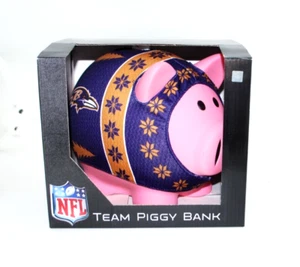 Forever Collectibles Baltimore Ravens Pig Leaguers Coin Piggy Bank - Picture 1 of 2