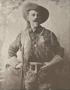 "Retrato del oeste BILLETE DE BÚFALO CODY Salvaje Oeste DE COLECCIÓN Impresión fotográfica 791 11"" x 14" - Imagen 1 de 1