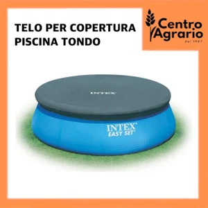 telo piscina copertura fuori terra rotonda gonfiabile intex easy diametro 244 - Foto 1 di 2