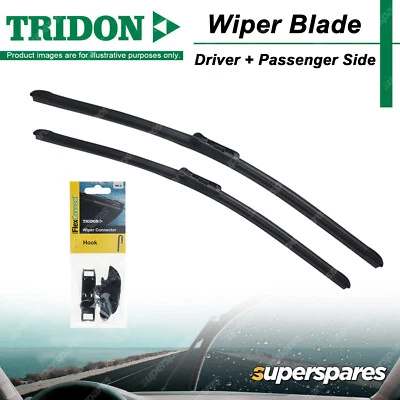 Tridon FlexConnect Wiper Blade & Connector Set for Jaguar S Type 99-08 - image 1 of 2