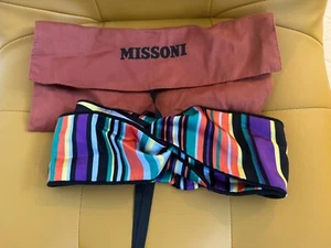 Missoni Satin Multi Coloured Hair Band. Worn Once. Perfect Condition - Picture 1 of 6