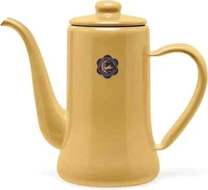 Tsuki Usagi Slim Pot 1.2L Drip Kettle Coffee Tea Kettle Enamel Made in Japan F/S - Picture 1 of 20