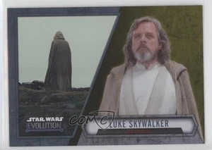 2016 Topps Star Wars Evolution Gold /50 Luke Skywalker Jedi In Exile #33 1j8 - Picture 1 of 3