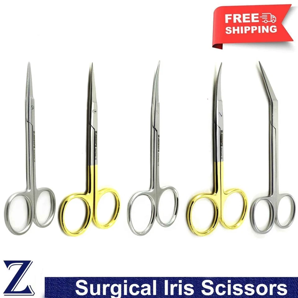 Dental Iris Scissors Surgical Operating Dissecting Suture Tissue Cutting Shears - Image 1 of 1